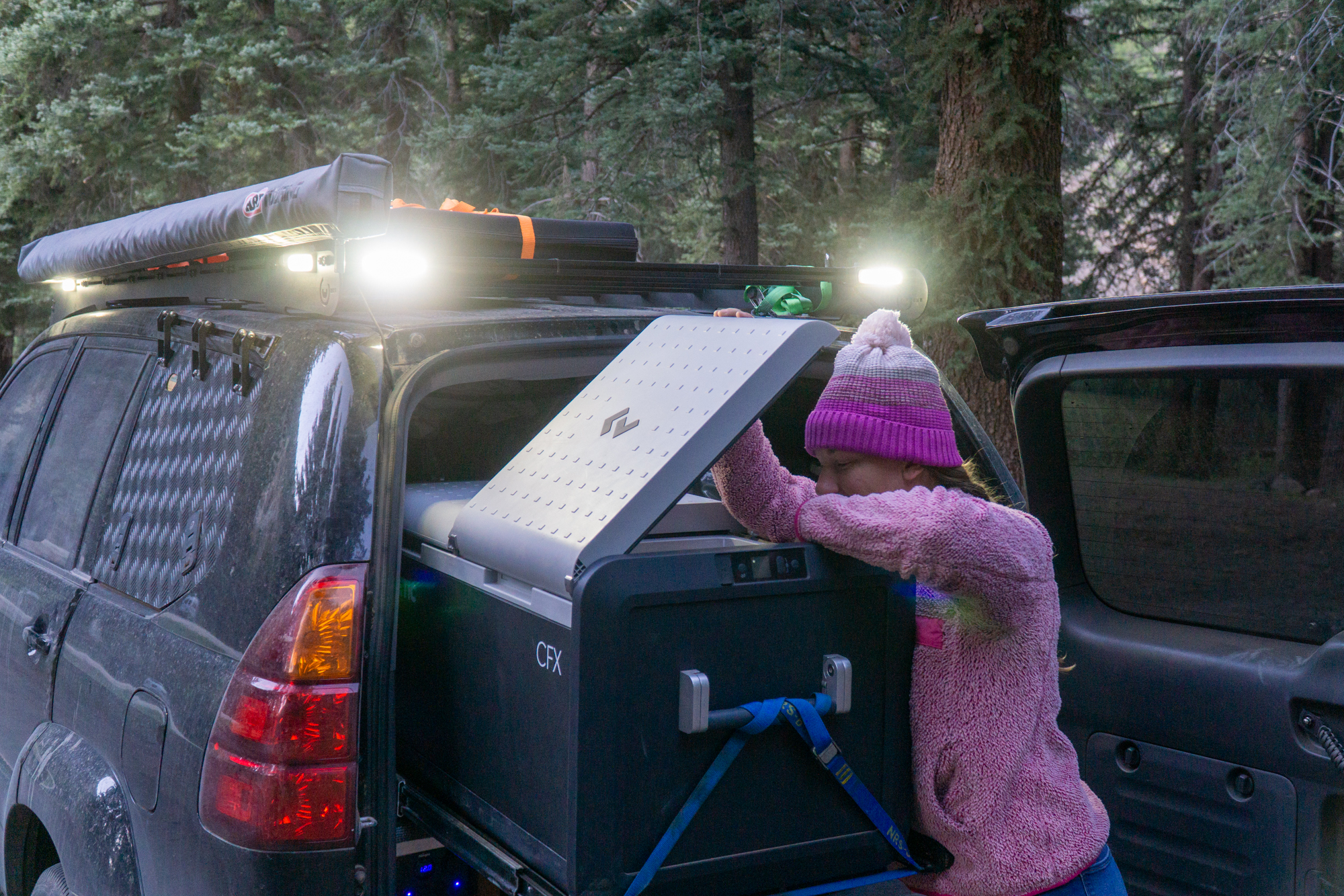 The DOMETIC CFX3 95DZ is a BEAST of an Overland Refrigerator